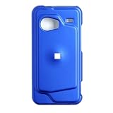 Premium Rubberized Hard Crystal Snap-on Case Cover for HTC Incredible - Blu ....
