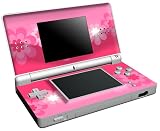 Wrapstar: Retro Pink Flowers Skin (Nintendo DS Lite)