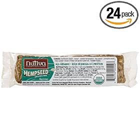 Nutiva Organic Hempseed Original Bars, 1.4-Ounces (Pack of 24)