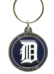 Detroit Tigers Zinc Team Logo Keychain