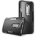 Moto X Pure Edition Case, SUPCASE Unicorn Beetle Series Premium Hybrid Protective Bumper Case for Motorola Moto X Style / Pure Edition (2015 Release) (Black/Black)