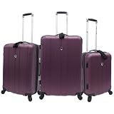 Travelers Choice Luggage Traveler’s Choice Cambridge 3 Piece Hardshell Spinner Set