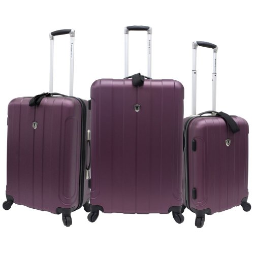 Travelers Choice Luggage Traveler's Choice Cambridge 3 Piece Hardshell Spinner Set Cheap