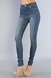 Cheap Monday The Second Skin in BB Very Used,Denim for Women, 27,Blue