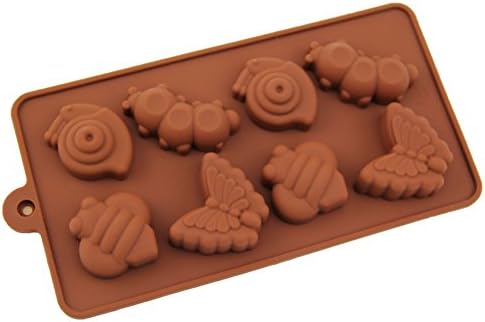 On The Journey - Butterfly Bee Snail Caterpillar Muffin Sweet Candy Jelly Ice Silicone Mould Mold Wedding Party Cake Baking Pan Tray Make