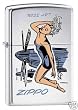 Zippo Lighter - Sexy Pinup Nose Art Babe WWII 6886