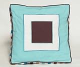 Bacati Mod Diamonds and Stripes Decorative Pillow