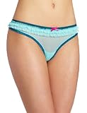 Calvin Klein Womens Ruffle My Feathers Thong