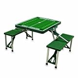 Picnic Time 811-00-121-355 Michigan State Folding Picnic Table,