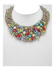 Turquoise Necklace In Sterling Silver