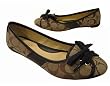 Coach Josie Signature Ballet Flat Shoes
