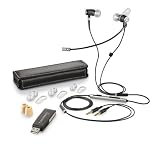 Plantronics Audio 480 Computer Headset With USB Adaptor - Black