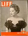 Life Magazine March 6, 1939 - Cover: Tallulah Bankhead