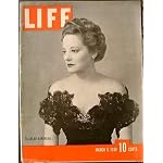 Life Magazine March 6, 1939 - Cover: Tallulah Bankhead book cover
