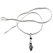 Silver Locket with Chain Multi Gemstone Jewelry 1.75 Inches (gpndt040)