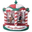 Gemmy 10500-81 Airblown Self-Inflating Decorative Christmas Yard Balloon - Carousel - Christmas Characters Riding Reindeer 8 Feet Tall