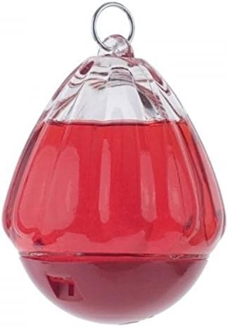 10-Ounce Glass Bee Resistant Hummingbird Feeder, New, Free Shipping