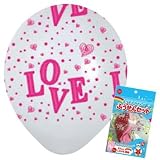 ふうせんやさんのふうせんセット　LOVE風船５個入