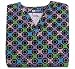 Madison Medical Geo Party (XS-3X) Cotton V-neck Scrub Top