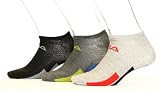 FILA Men's 6-Pairs Low-Cut Socks - More Designs Available