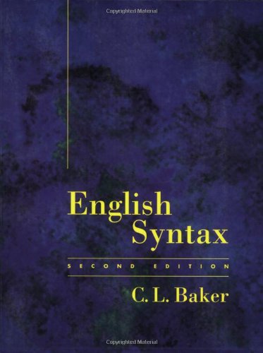 English Syntax - 2nd Edition