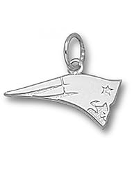 New England Patriots Full Logo Pendant - Nfl Jewelry