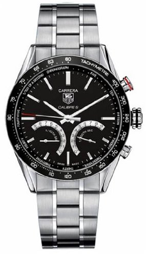 Tag Heuer Carrera Calibre S Chronograph Tachymeter Mens Watch CV7A12.BA0795