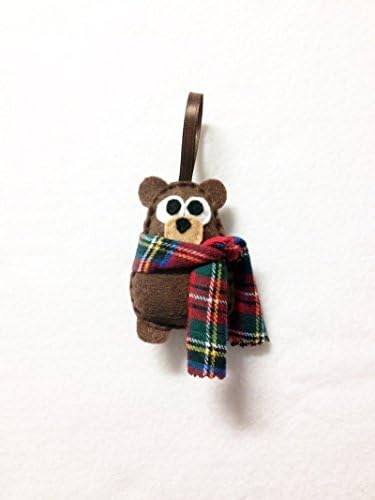 Felt Christmas Ornament - Willis the Baby Bear