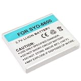 Brand New Sanyo SCP-6600 Katana Standard Lithium-Ion Battery (770 mAh)