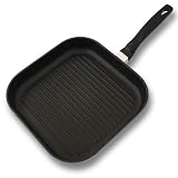 Relaxdays Grillpfanne Induktion Aluminium Druckguss 28 cm