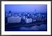 City Skyline from 17 Yanggakdo Hotel, P'Yongyang, North Korea Framed Photographic Poster Print by Tony Wheeler, 36x26