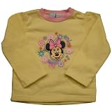 Brand New Disney Minnie Mouse Baby Yellow Sweater