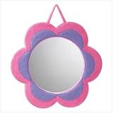 Plush Flower Mirror