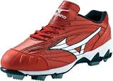 Softball - Mizuno Jennie Finch Women's Low Red Softball Cleat