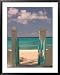 Front Street Gate on Grand Turk Island, Turks and Caicos, Caribbean Framed Art Poster Print by Walter Bibikow, 31x39