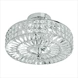 IMAGE OF Crystorama Chelsea 814-CH-CL-MWP Round 4-LT 240w (9