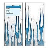 Blue Chill Flame Design Decal Skin Sticker for Apple iPod nano 2G (2nd Generation) 2GB/ 4GB/ 8GB Player