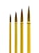 Yasutomo Sumi Calligraphy Bamboo Brush, 5/16 X 1 3/8 Brush Tip (CC3)