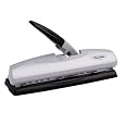 Swingline LightTouch High Capacity Desktop Punch, Adjustable Holes, 20 Sheet Capacity, A7074030