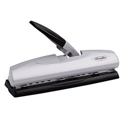 Swingline LightTouch High Capacity Desktop Punch, Adjustable Holes, 20 Sheet Capacity, A7074030