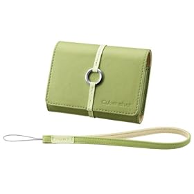 Click here to buy Soft Carrying Case (Genuine Leather) for DSCT100  DSCT20  DSCW55  DSCW35  DSCW90  DSCW80... by Sony.