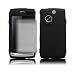 Hard Black Hybrid Skin Case / Armor Shell & LCD Screen Protector for the LG GC900 VIEWTY SMART (II/2). Part of the XYLO ACCESSORIES RANGE.  from Xylo