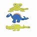 Mud Pie Baby Animal Crackers Luggage Tags