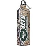 BSS - New York Jets NFL 32oz Open Field Aluminum Water Bottle