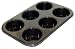 WellBake Professional 6 Bun Muffin / Yorkshire Pudding Tray : Non-Stick Silicone + 10 Year Guarantee.  FREE p+p on combined purchases over 15