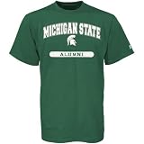Russell Michigan State Spartans Green Alumni T-shirt