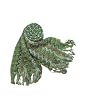 Missoni Multicolor Knit Long Scarf Green