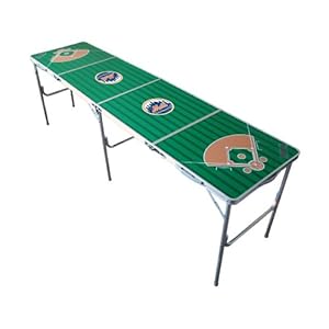 MLB New York Mets Tailgate Ping Pong Table With Net