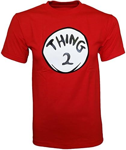 Thing 2 Men's T-Shirt - (Red) - Small