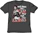 Muhammad Ali CAN'T HIT Adult Charcoal Gray Boxing T-shirt Tee Shirt
